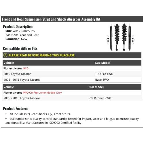 Marketplace Auto Parts Front and Rear Strut and Shock Absorber A 並行輸入品の画像