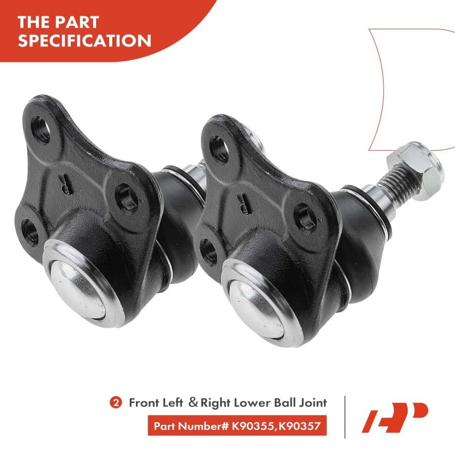 A Premium Set of 12, Front Lower Control Arm, Sway Bar Link, Low 並行輸入品の画像