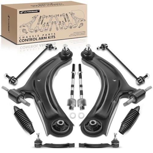 A Premium Set of 10, Lower Control Arm, Inner Outer Tie Rod End, 並行輸入品の画像