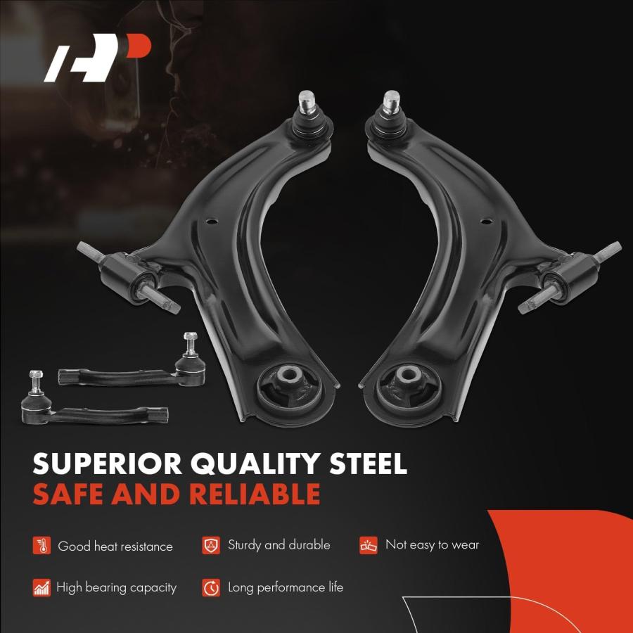 A Premium Set of 10, Lower Control Arm, Inner Outer Tie Rod End, 並行輸入品の画像