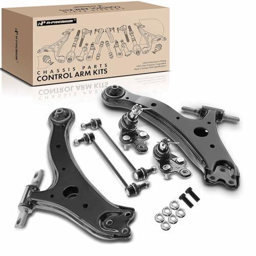 A Premium Set of 6, Front Lower Control Arm, Sway Bar Link, Lowe 並行輸入品の画像
