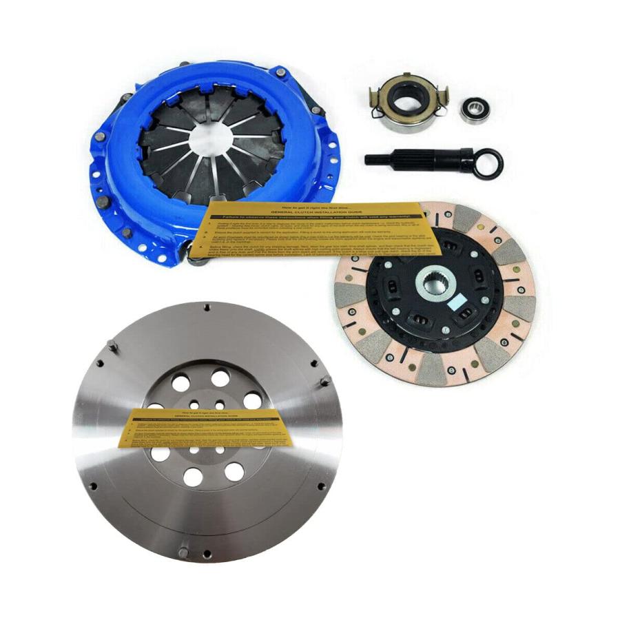 EFT Dual Friction Clutch W/Chromoly Flywheel For 93 97 Toyota Co 並行輸入品
