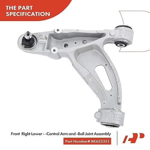 A Premium 2 x Front Lower Control Arm, with Ball Joint & Bushing 並行輸入品の画像