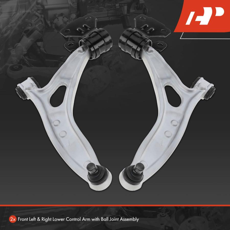 A Premium 2 x Front Lower Control Arm, with Ball Joint & Bushing 並行輸入品の画像