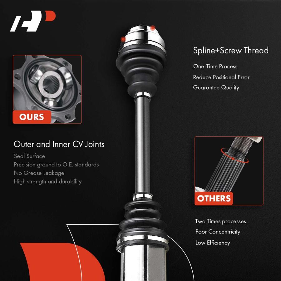 A Premium CV Axle Shaft Assembly Compatible with BMW 550i GT xDr 並行輸入品の画像