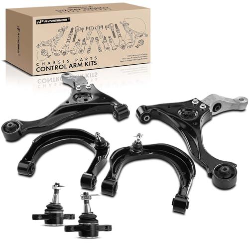 A Premium Set of 6, Front Upper Lower Control Arm, Lower Ball Jo 並行輸入品の画像