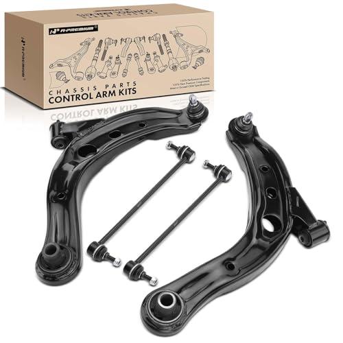 【並行輸入品】A Premium フロントサスペンションキット 下部コントロールアームとボールジョイントアセンブリ スウェイバーリンクスタビライの画像