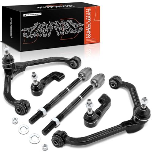 A Premium Set of 6, Front Upper Control Arm, Inner Outer Tie Rod 並行輸入品の画像