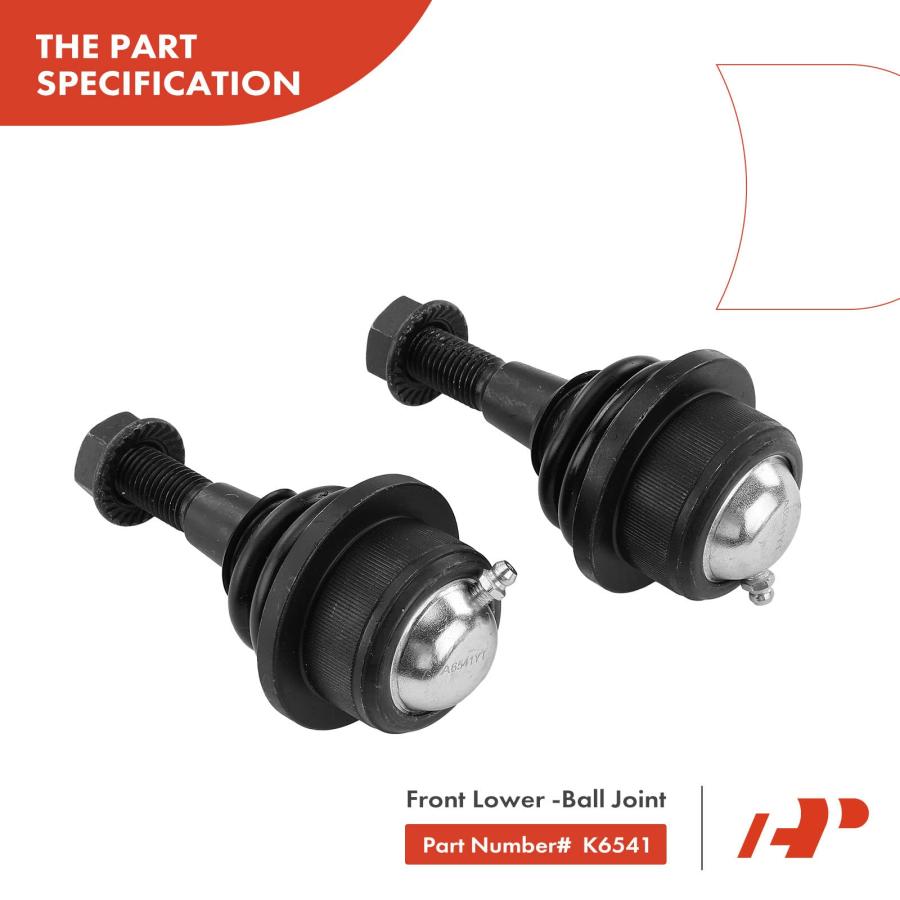 A Premium Set of 8, Front Upper Control Arm, Lower Ball Joint, I 並行輸入品の画像
