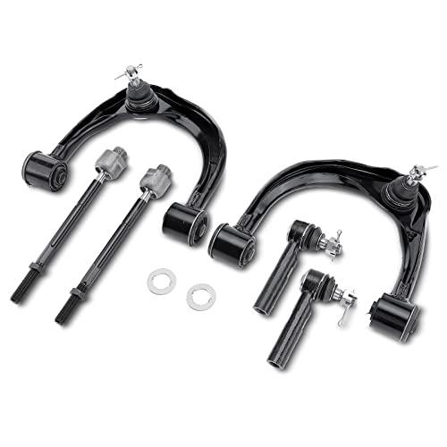 A Premium Set of 6, Front Upper Control Arm, Inner Outer Tie Rod 並行輸入品の画像
