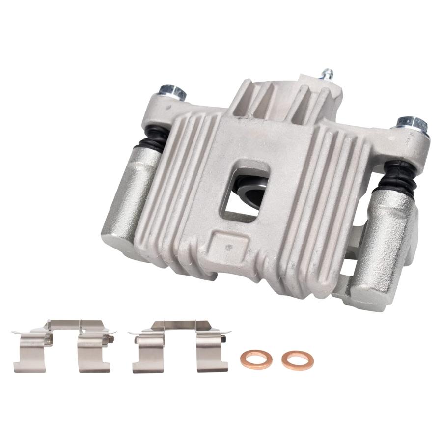 ブランド登録なし - TRQ Rear Left Brake Caliper w/Bracket Drivers Side Compatible wi 並行輸入品