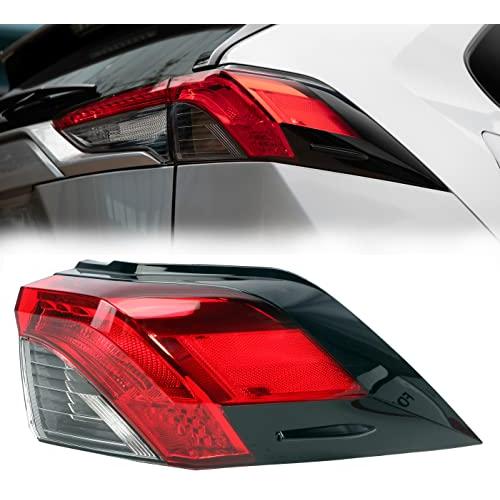 【並行輸入品】リアLEDテールライトアセンブリ、右助手席側アウターブレーキテールランプ、トヨタRAV4 2019 2020 2021 交換用#_1