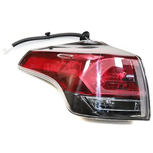 【並行輸入品】TBVECHI リア運転席側テールライト 2016 2017 2018トヨタ RAV4 左クリアレンズ アウターテールライト ブレ_1