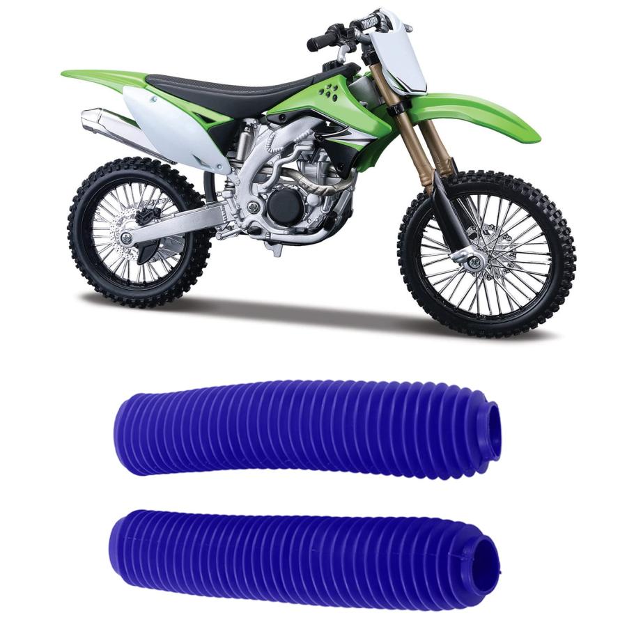 ショックアブソーバーブーツ、ペアオートバイフロントフォークショックブーツダストカバー交換用 RM125 DR250 DRZ400 並行輸入品
