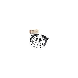 A Premium Set of 12， Front Lower Control Arm， Inner Outer Tie Ro 並行輸入品_2