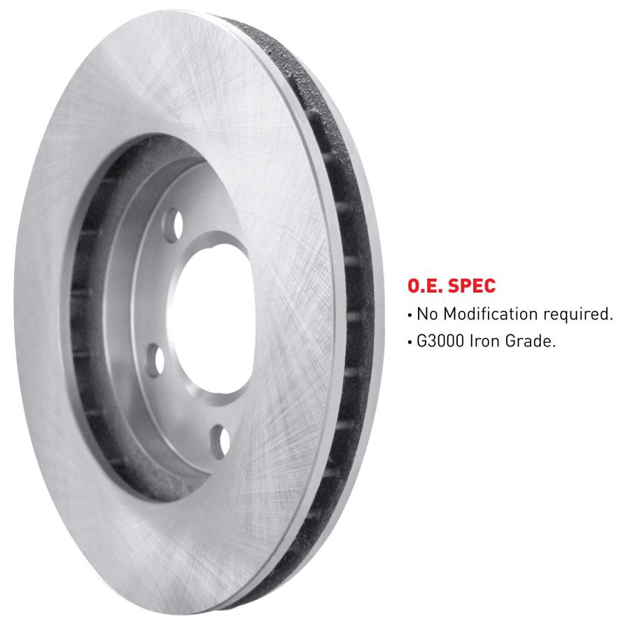 R1 Concepts Front Brake Rotor Kit |Brake Rotors| Brake Disc|fits 並行輸入品_9