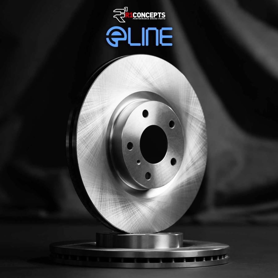 R1 Concepts Rear Brake Rotor Kit |Brake Rotors| Brake Disc|fits  並行輸入品の画像