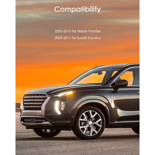 AUPCS フロント&リアコンプリートストラットアセンブリ 日産フロンティア 2005 2015用 ショックとストラット 4個 2 並行輸入品