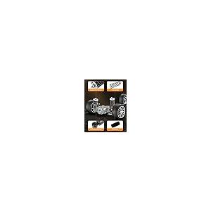 AUPCS フロント&リアコンプリートストラットアセンブリ 日産フロンティア 2005 2015用 ショックとストラット 4個 2 並行輸入品