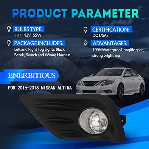 ENERBITIOUS フォグライトランプ 交換用 2016 2017 2018 日産 アルティマ フォグライト H11 12V  並行輸入品の画像