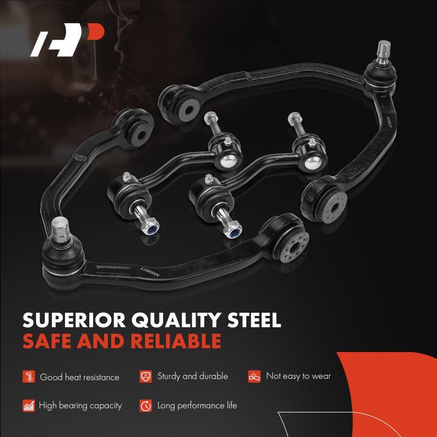 A Premium Set of 12, Front Upper Lower Control Arm, Inner Outer  並行輸入品の画像