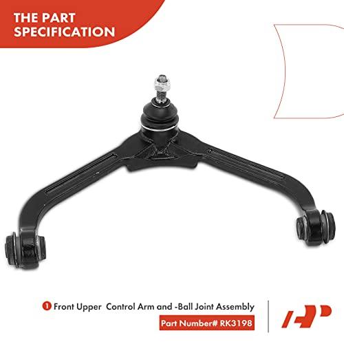 A Premium Set of 12, Upper Control Arm, Inner Outer Tie Rod End, 並行輸入品の画像