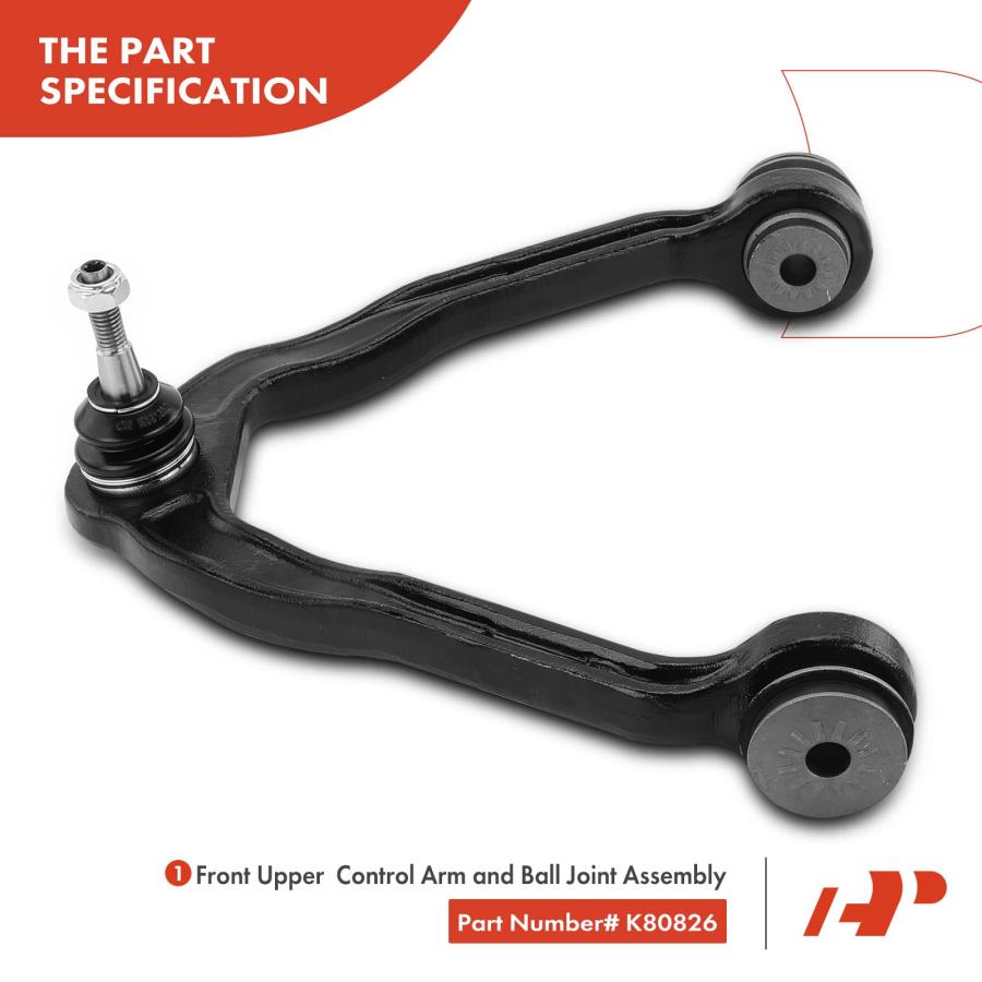 A Premium Set of 6, Front Upper Control Arm, Sway Bar Link, Lowe 並行輸入品の画像