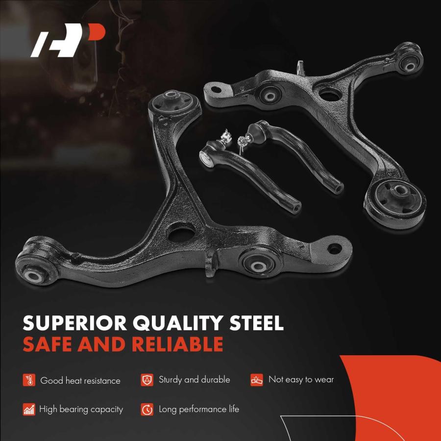 A Premium Set of 8, Front Lower Control Arm, Sway Bar Link, Lowe 並行輸入品の画像