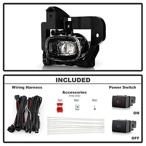 ACANII 2021 2022 2023 日産 ローグ LED バンパー フォグライト ドライビングランプ スイッチ付き ペアセ 並行輸入品の画像