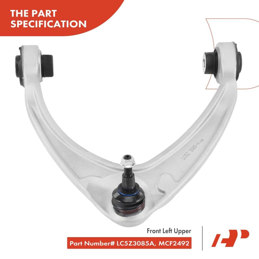 A Premium Front Left Upper Control Arm， with Ball Joint & Bushin 並行輸入品_6
