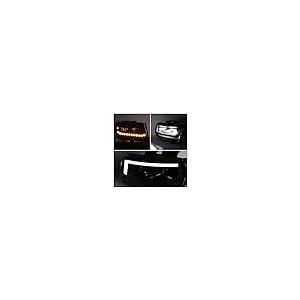 【並行輸入品】?DNA MOTORING HL HAY 029 BK LED DRL シーケンシャル ウインカーヘッドライト ペア 2014 2の画像