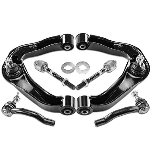 A Premium Set of 6, Front Upper Control Arm, Inner & Outer Tie R 並行輸入品の画像