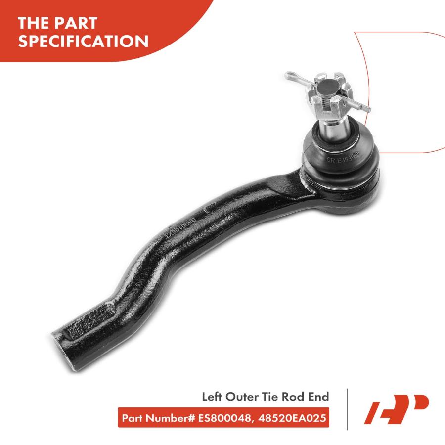 A Premium Set of 6, Front Upper Control Arm, Inner & Outer Tie R 並行輸入品の画像