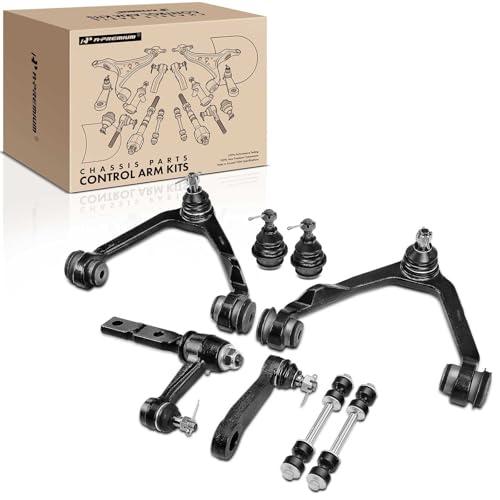 A Premium Set of 8, Front Upper Control Arm, Sway Bar Link, Lowe 並行輸入品の画像