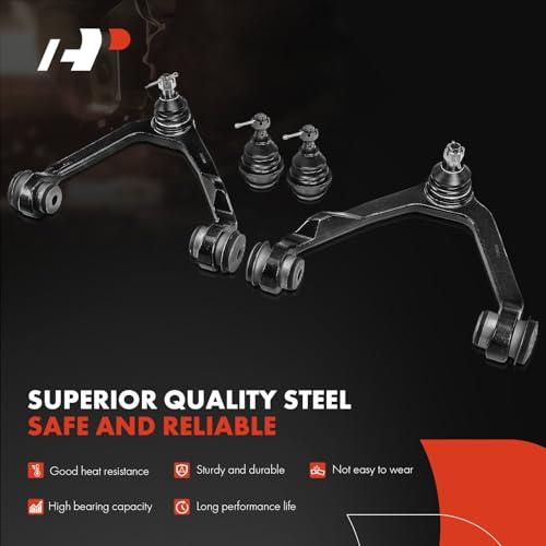 A Premium Set of 8, Front Upper Control Arm, Sway Bar Link, Lowe 並行輸入品の画像