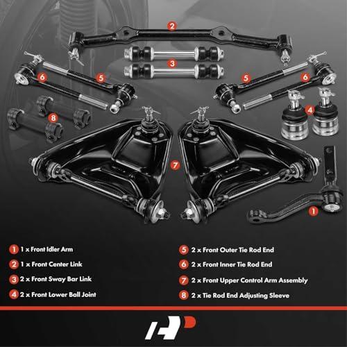 A Premium Set of 14, Upper Control Arm, Sway Bar Link, Lower Bal 並行輸入品の画像