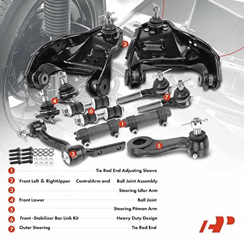 A Premium Set of 12, Front Upper Control Arm, Sway Bar Link, Low 並行輸入品の画像