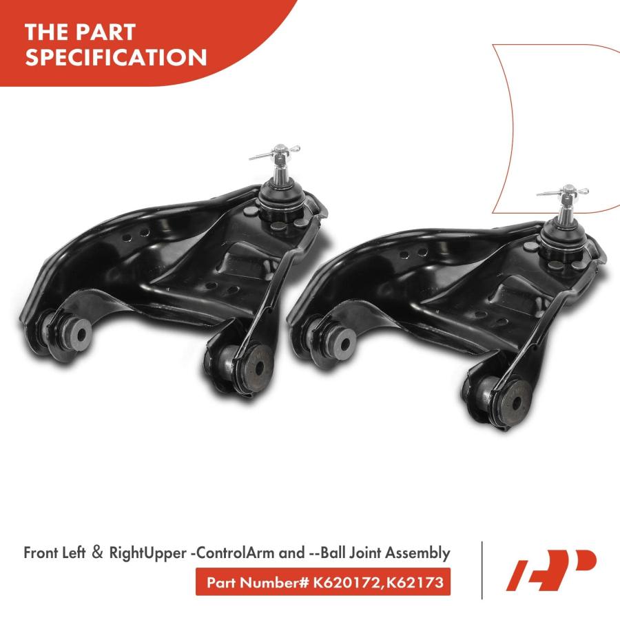 A Premium Set of 12, Front Upper Control Arm, Sway Bar Link, Low 並行輸入品の画像