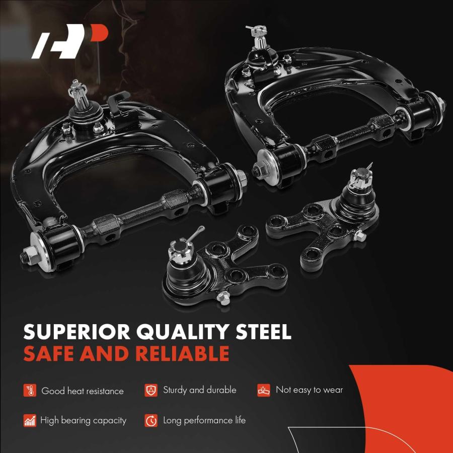 A Premium Set of 9, Front Upper Control Arm, Lower Ball Joint, I 並行輸入品の画像