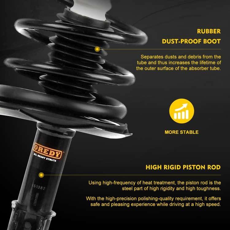 OREDY Pair Rear Complete Struts Replacement for 2004 2005 2006 2 並行輸入品の画像