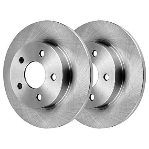 AutoShack Rear Brake Rotors Calipers and Performance Ceramic Pad 並行輸入品の画像