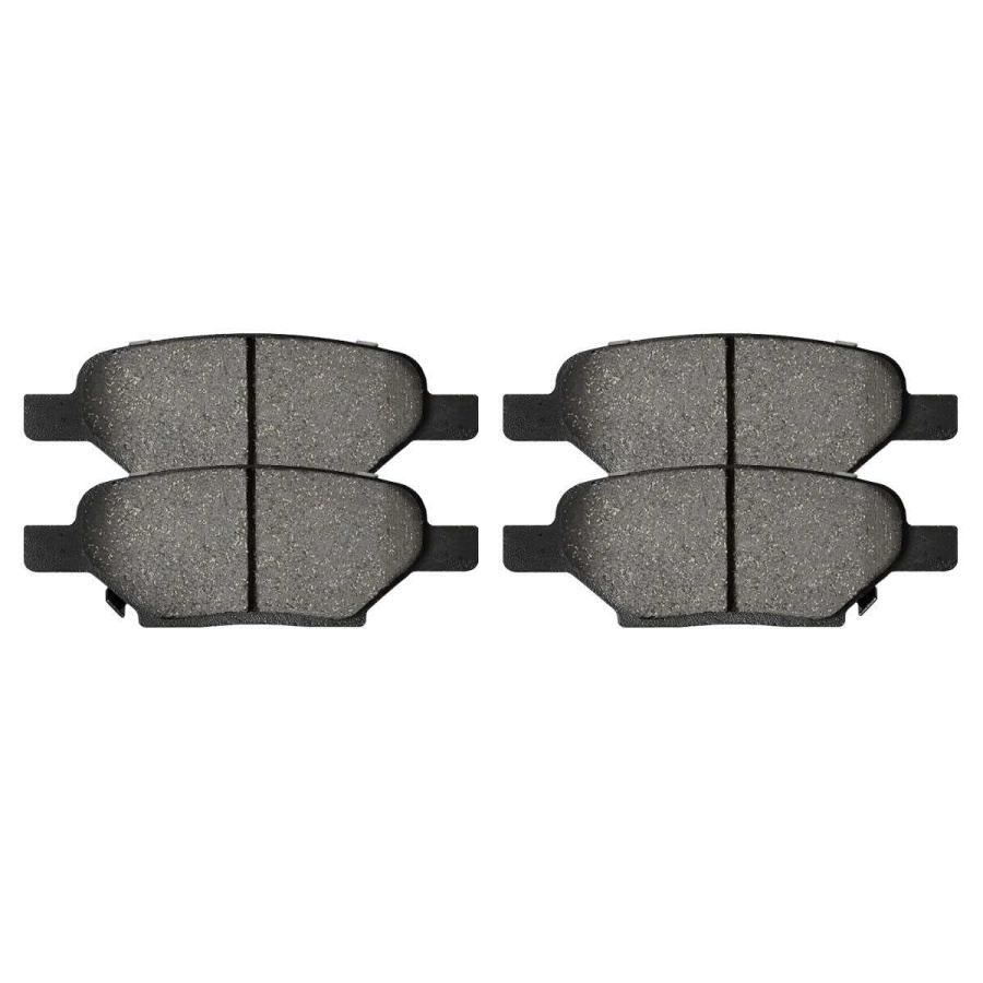 AutoShack Rear Brake Rotors Calipers and Performance Ceramic Pad 並行輸入品の画像