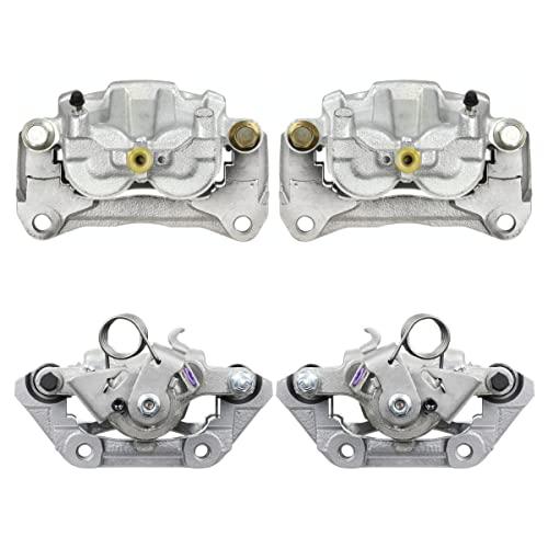 AutoShack Set of 4 Front and Rear Brake Caliper with Bracket Ass 並行輸入品の画像