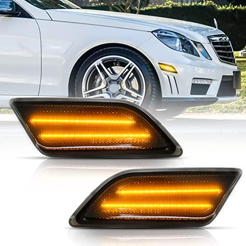 【並行輸入品】Bestview LEDサイドマーカーライト 2012 2014 メルセデスベンツ W204 LCI C250 C300 C350