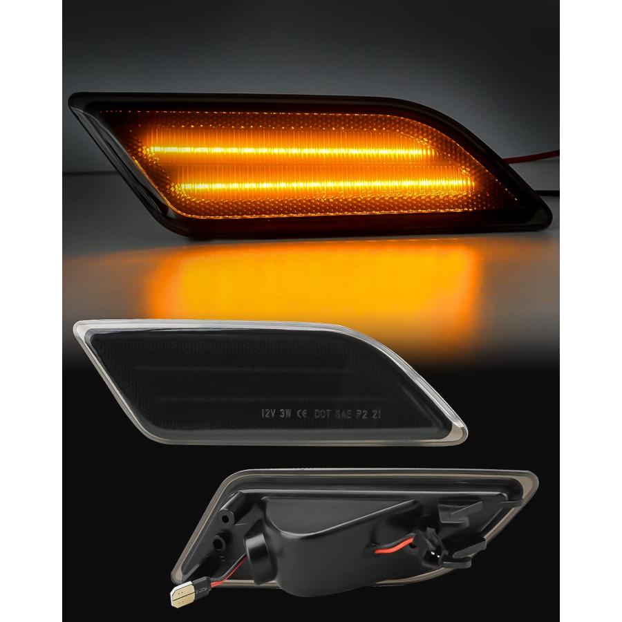 【並行輸入品】Bestview LEDサイドマーカーライト 2012 2014 メルセデスベンツ W204 LCI C250 C300 C350