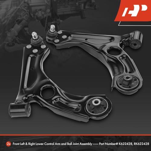 A Premium 2 x Front Lower Control Arm, with Ball Joint & Bushing 並行輸入品の画像
