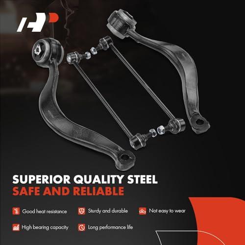 【並行輸入品】 A Premium Set of 4， Front Forward Lower Control Arm， Sway Bar Li_7