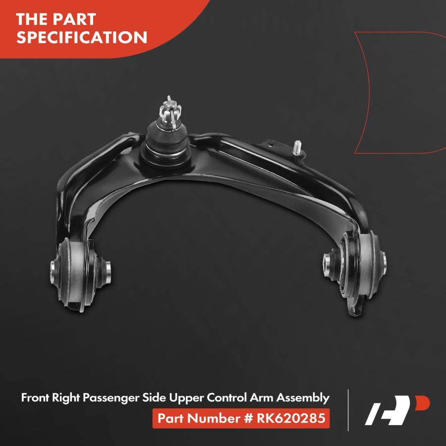 A Premium Set of 12， Front Upper Control Arm， Lower Ball Joint， 並行輸入品_9
