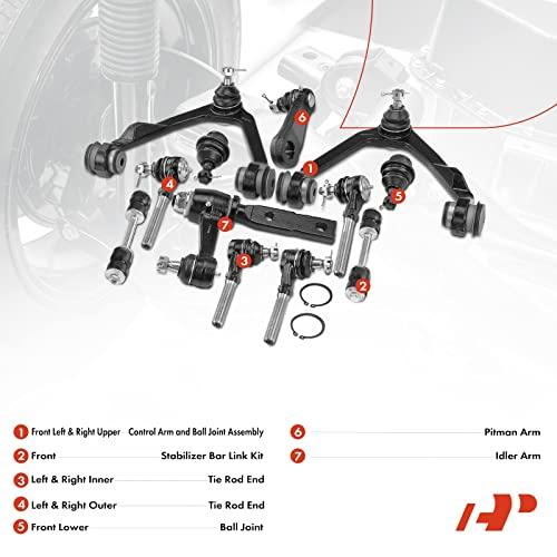 A Premium Set of 12, Front Upper Control Arm, Sway Bar Link, Low 並行輸入品の画像