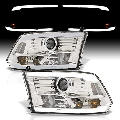 AJP ディストリビューター クロムハウジング クリアレンズ LED DRL プロジェクター ヘッドライト バンパー コーナー 信 並行輸入品_1